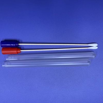 Palillo estéril disponible de nylon de la esponja del transporte de los PP con el tubo