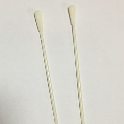palillo de la esponja de la garganta del punto de desempate de los 3.5cm, esponja nasofaríngea reunida de nylon